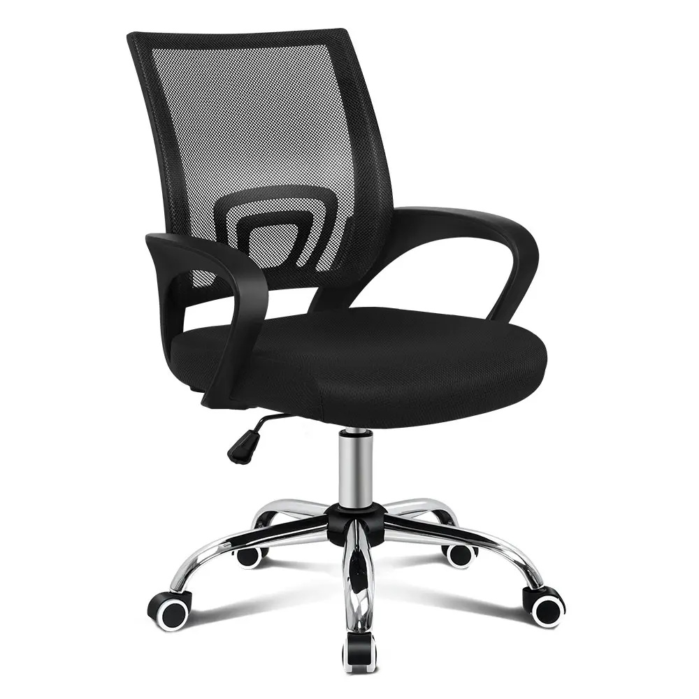 Alfordson Mid Back Mesh Office Chair Black