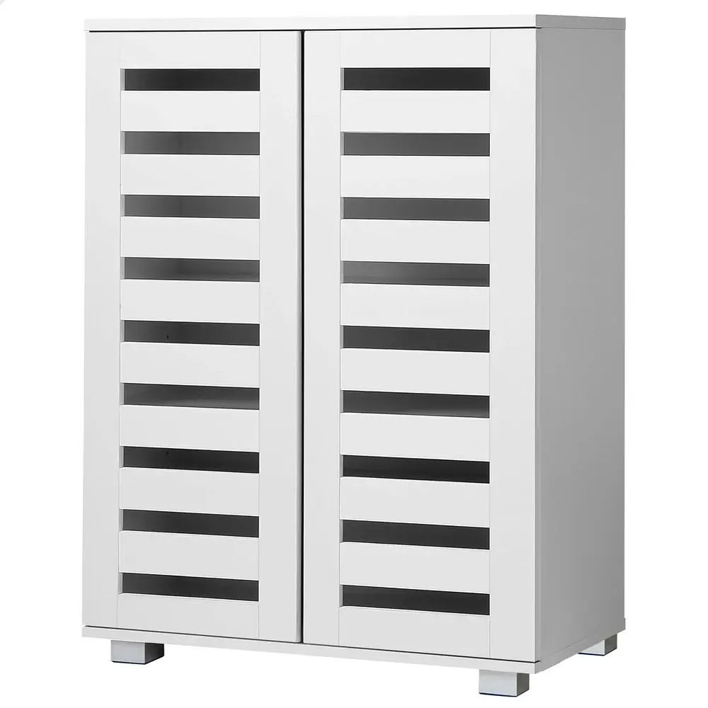 Alfordson Shoe Cabinet Storage 21 Pairs White