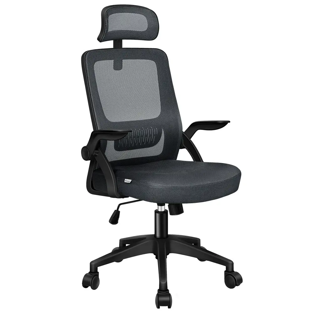 Alfordson Mesh Office Chair Dark Grey