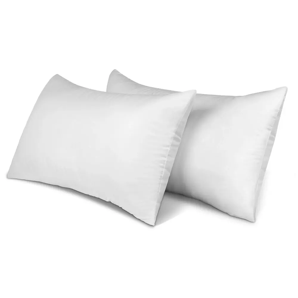 Starry Eucalypt Pillow Microfibre Twin Pack Soft Standard