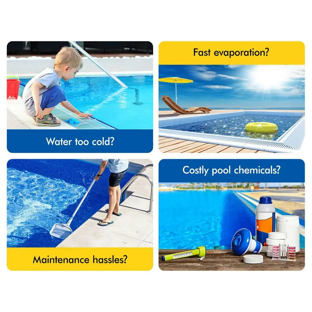 Alfordson Pool Cover 9.5M X 5M 500 Microns Solar Blanket