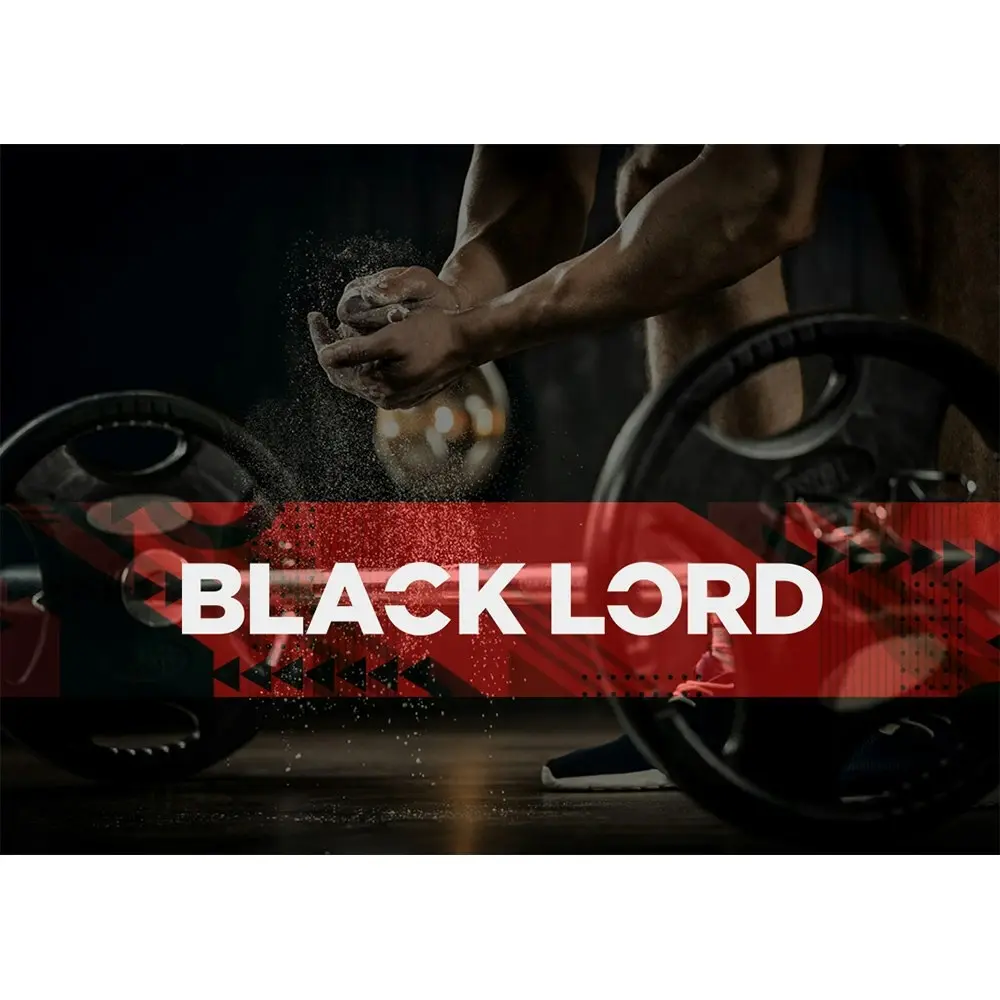 Black Lord Adjustable Squat Rack Fitness Weight Bench Lifting Barbell Stand Gym