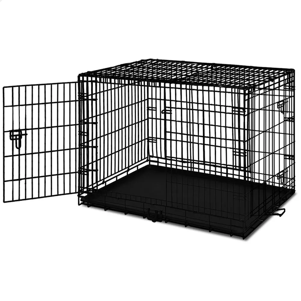 BEASTIE Wire Dog Cage 48in Foldable with Tray