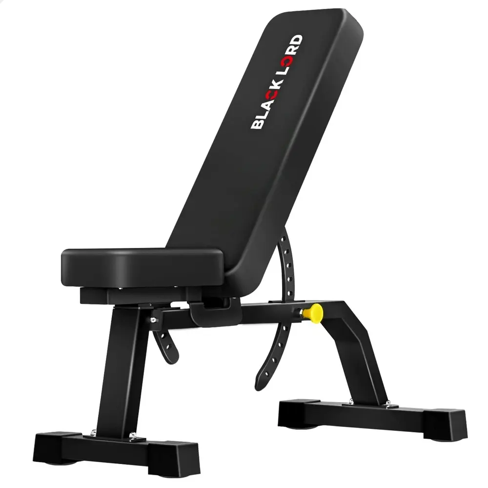 Black Lord Weight Bench Commercial FID Bench Flat Incline Press Fitness Gym