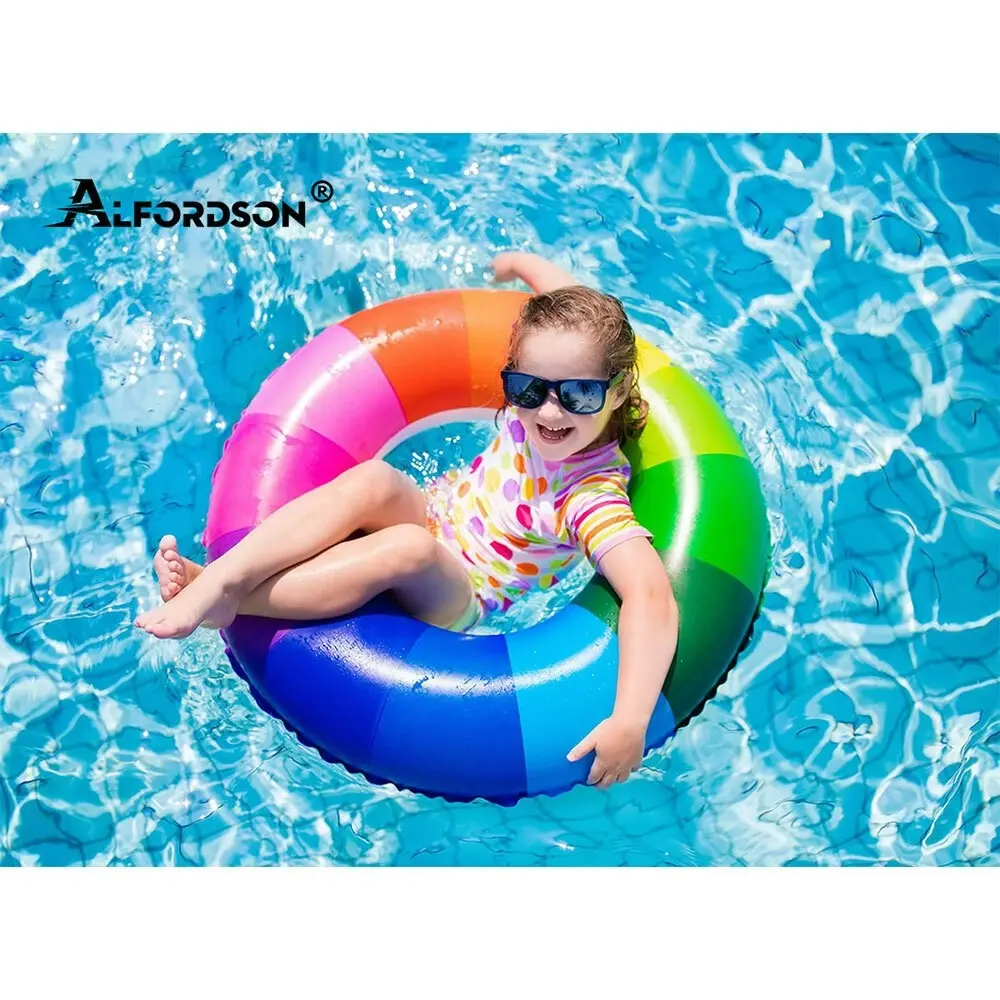 Alfordson Pool Cover Roller Straps Kit 8PCS Swimming Pool Blanket Attachment