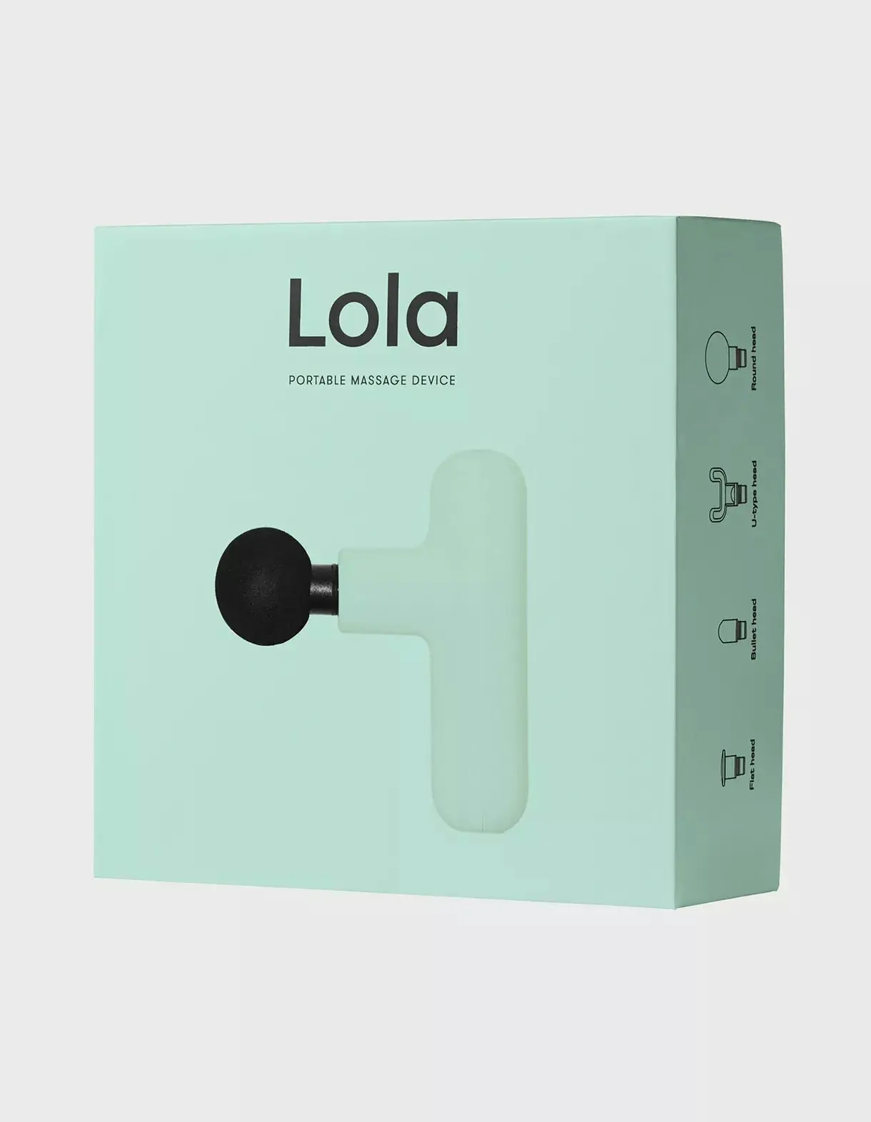 LOLA Massage Gun - Mint Cream