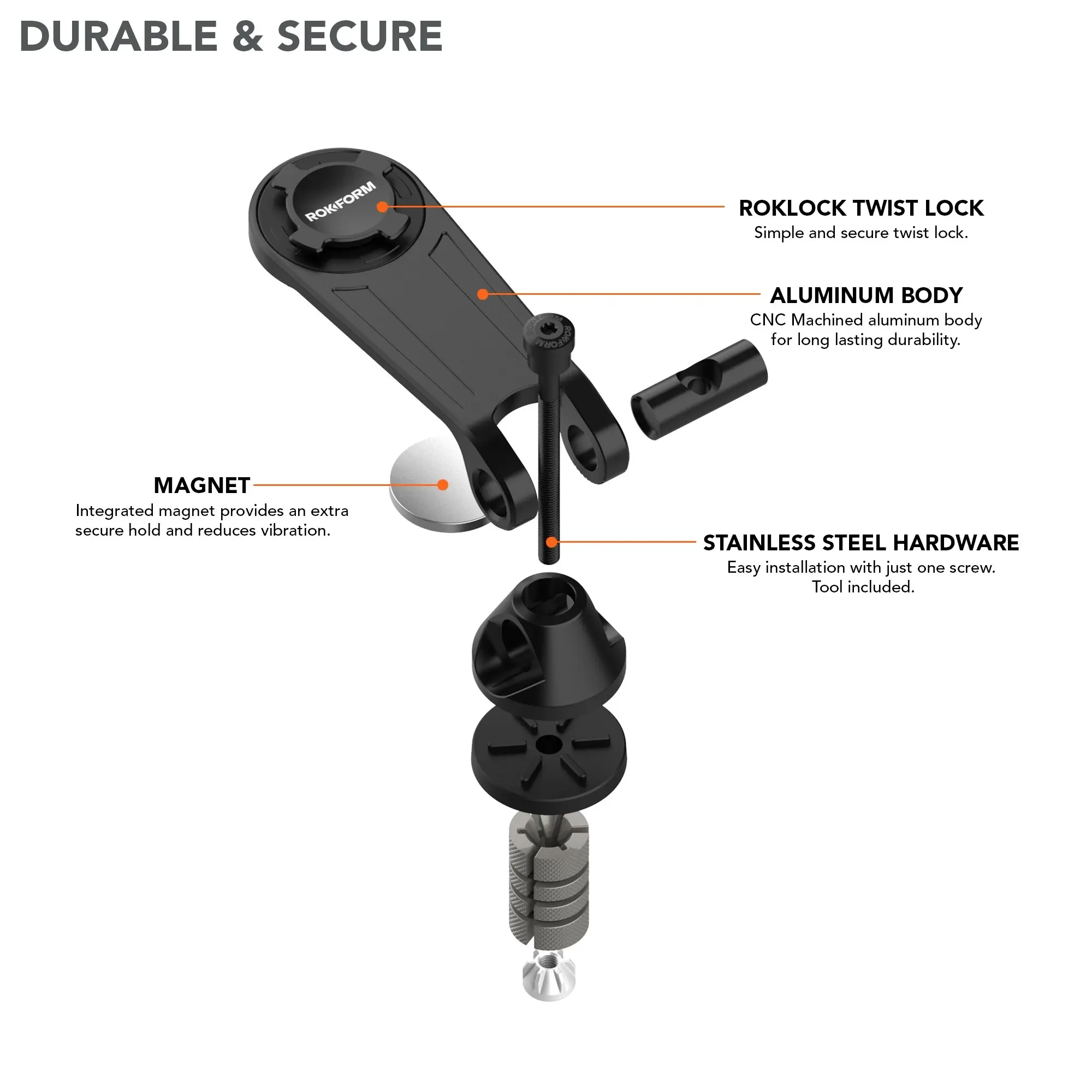 Pro Series Motorcycle Stem Mount