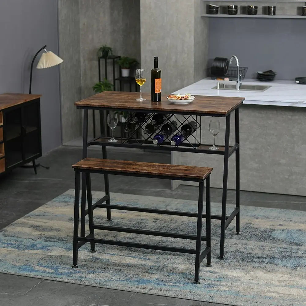 Viviendo Bench Seating, Dining Table, Bar Table - Industrial Style