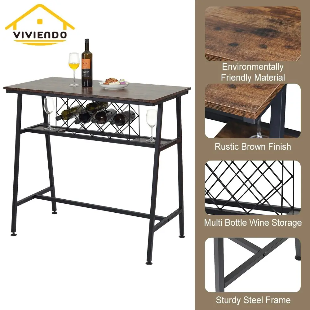 Viviendo Bench Seating, Dining Table, Bar Table - Industrial Style