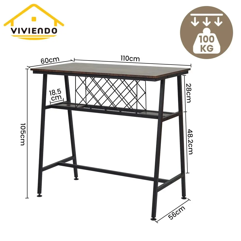 Viviendo Bench Seating, Dining Table, Bar Table - Industrial Style