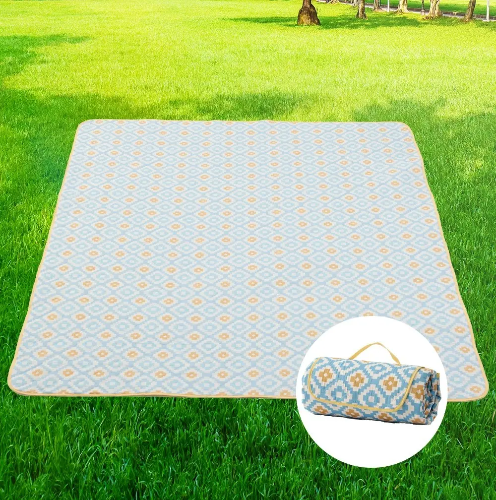 Viviendo 150x200cm Waterproof Outdoor Picnic Rug Blanket - Daisy