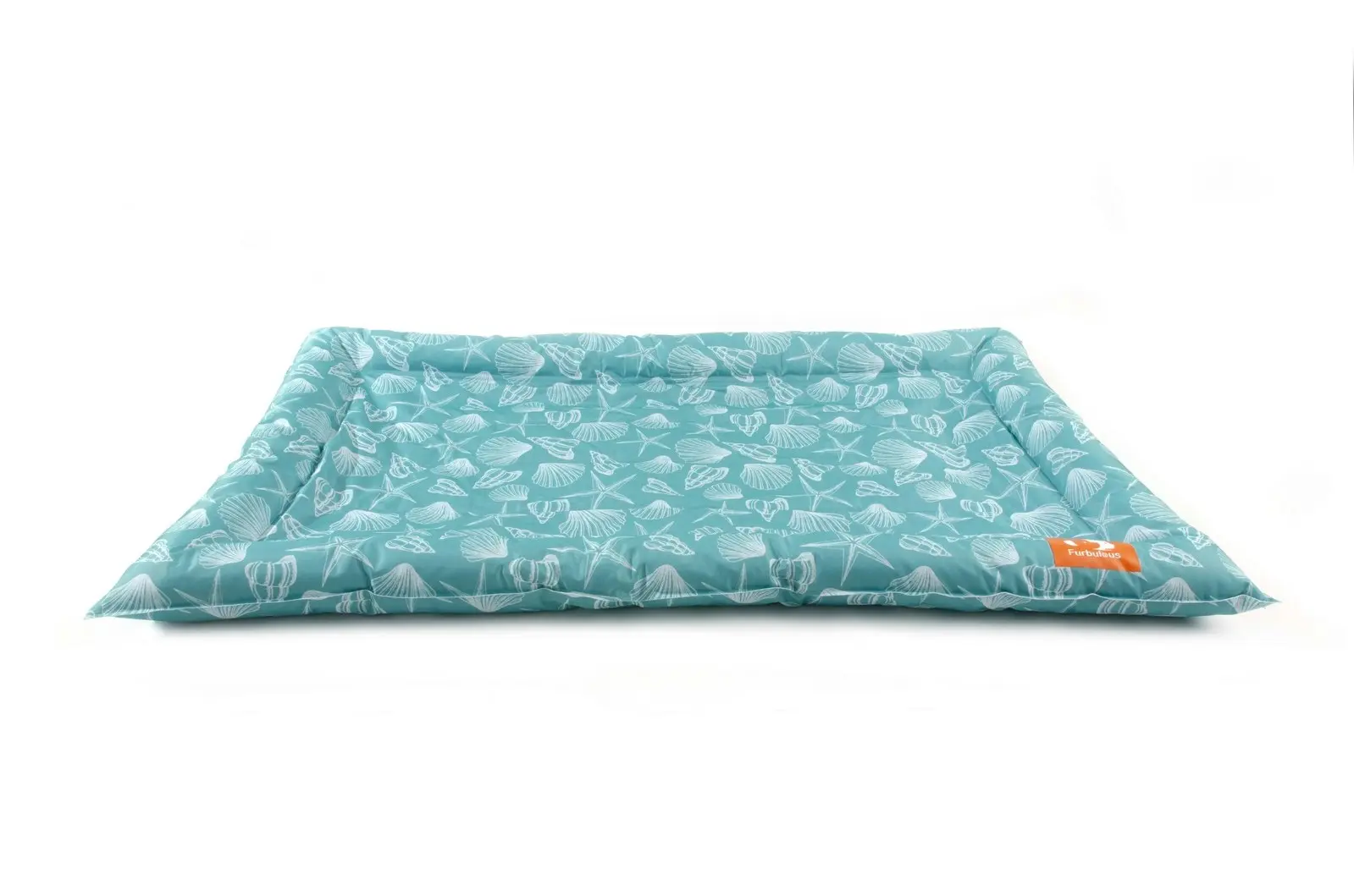 Furbulous Pet Cooling Bed Dog or Cat Non-Toxic Cooling Mat for Summer Rectangular 70cm x 114cm - Green