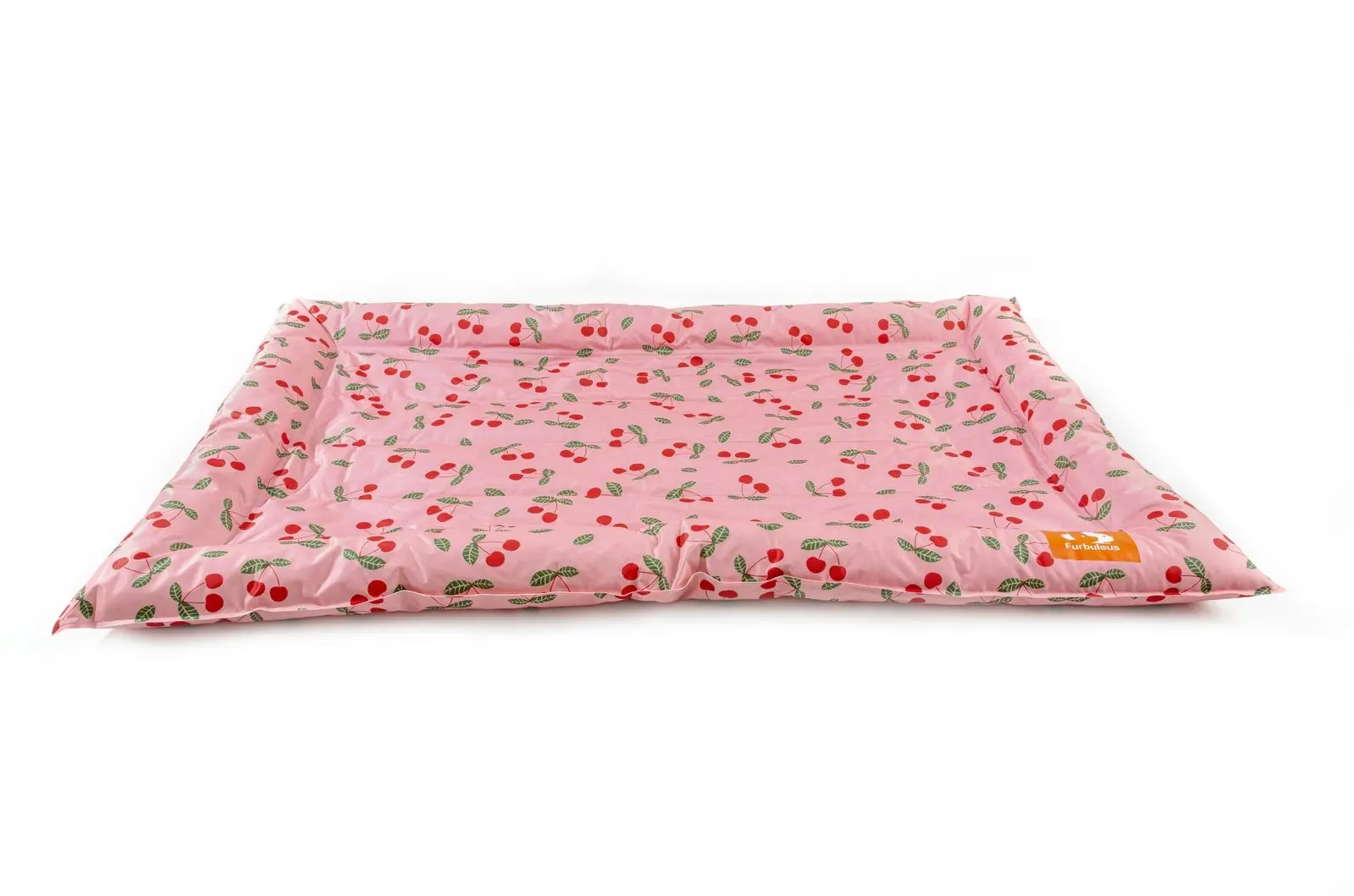 Furbulous Pet Cooling Bed Dog or Cat Non-Toxic Cooling Mat for Summer Rectangular 70cm x 114cm - Pink