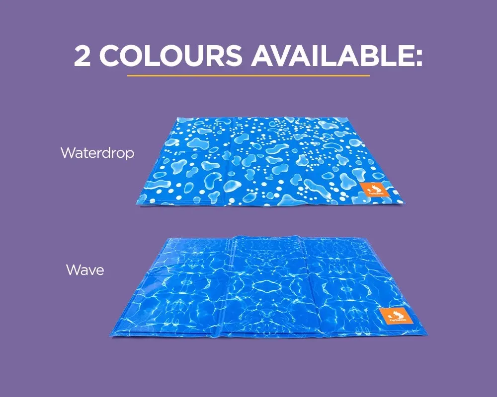 Furbulous Waterdrop Style Pet cooling Mat  - XXLarge - 100cm x 60cm