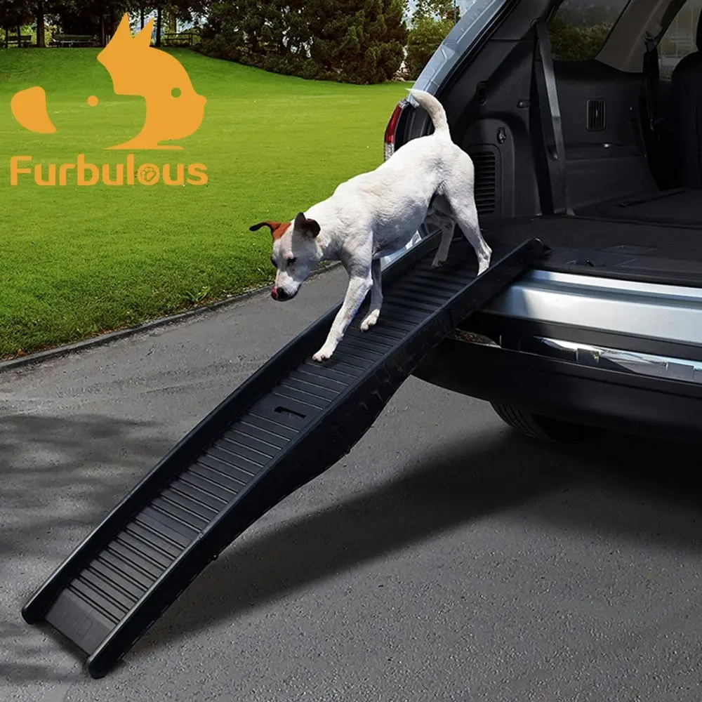 Furbulous Folding Dog Ramp - Portable Lightweight Pet Ramp Foldable Pet Ramp