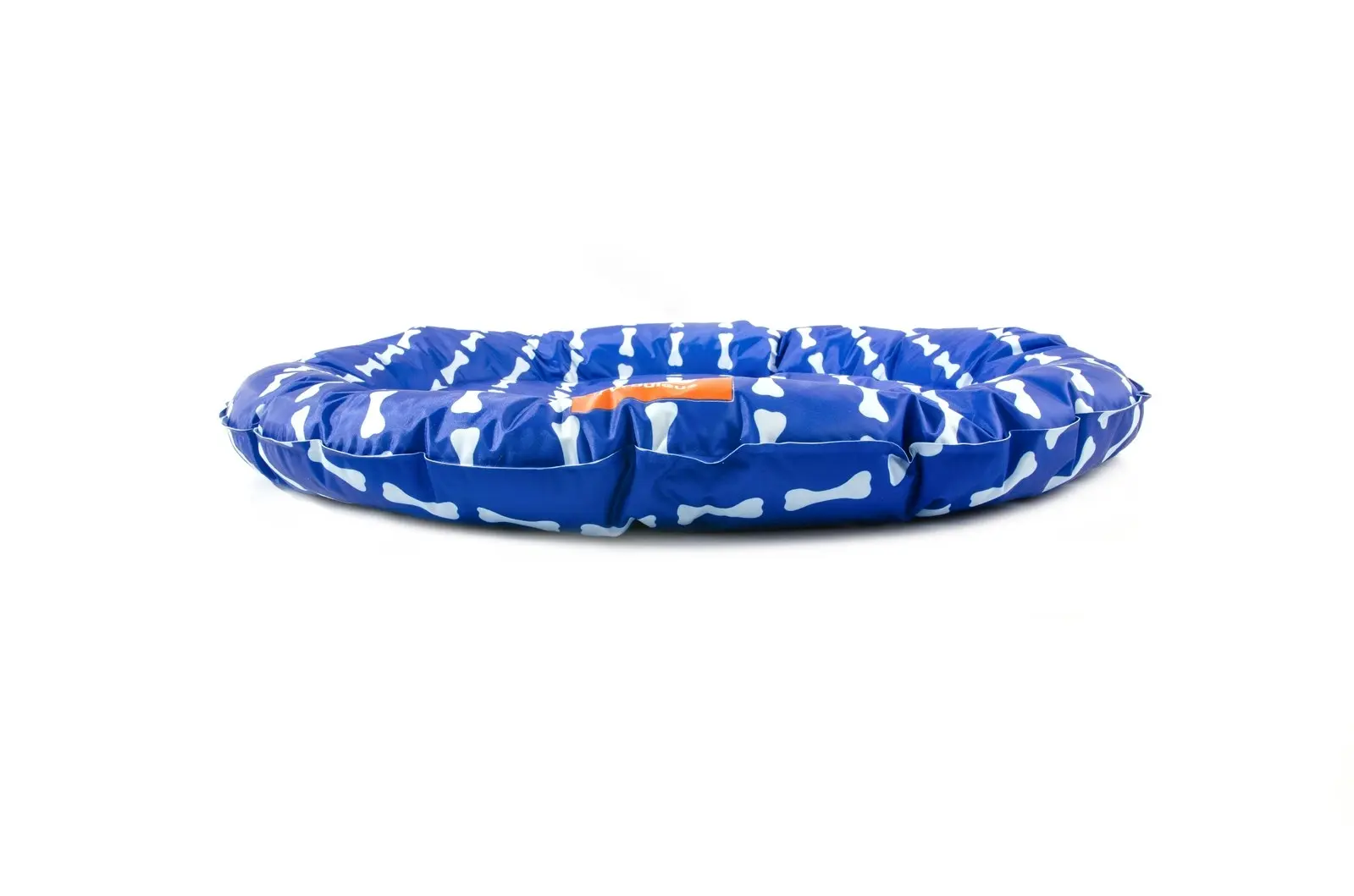 Furbulous 86cm Round Pet Cooling Bed Dog or Cat Non-Toxic Cooling Mat for Summer - Blue