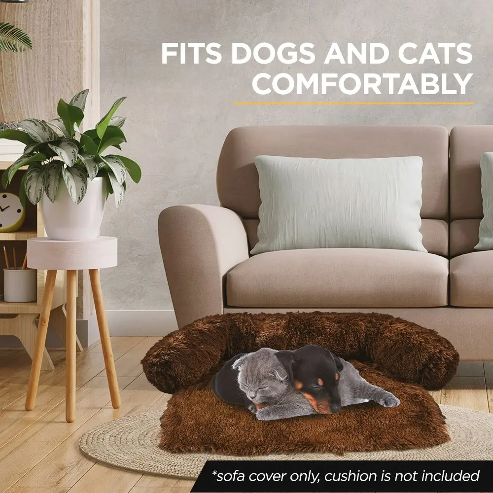 Furbulous Medium Pet Protector Dog Sofa Cover in Dark Grey - Medium - 80cm x 80cm