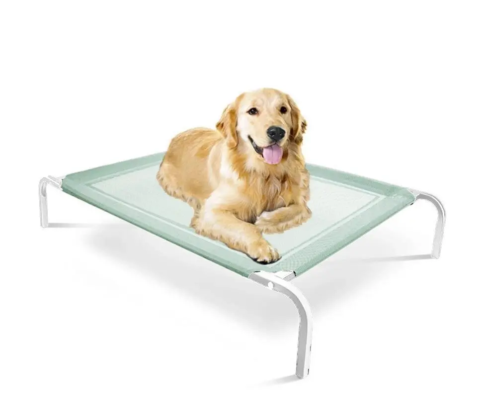 Furbulous Elevated Cooling Pet Bed Steel Frame Trampoline Indoor Outdoor Pets Dogs Extra Large - Mint