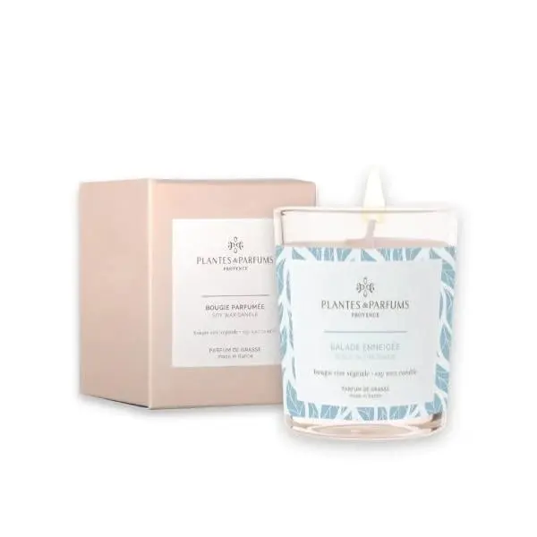 Plantes & Parfums | 75g Handcrafted Perfumed Candle - Walk in the Snow