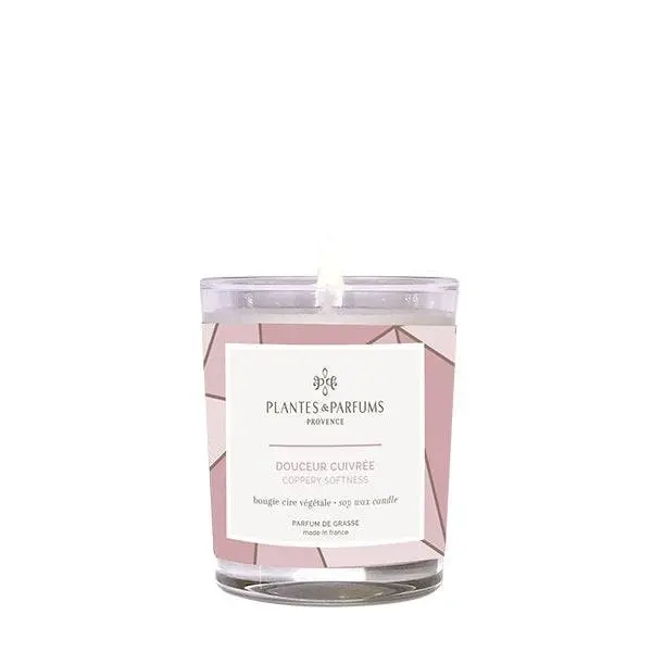 Plantes & Parfums | 75g Handcrafted Perfumed Candle - Coppery Softness