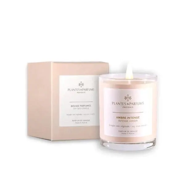 Plantes & Parfums | 75g Handcrafted Perfumed Candle - Intense Amber