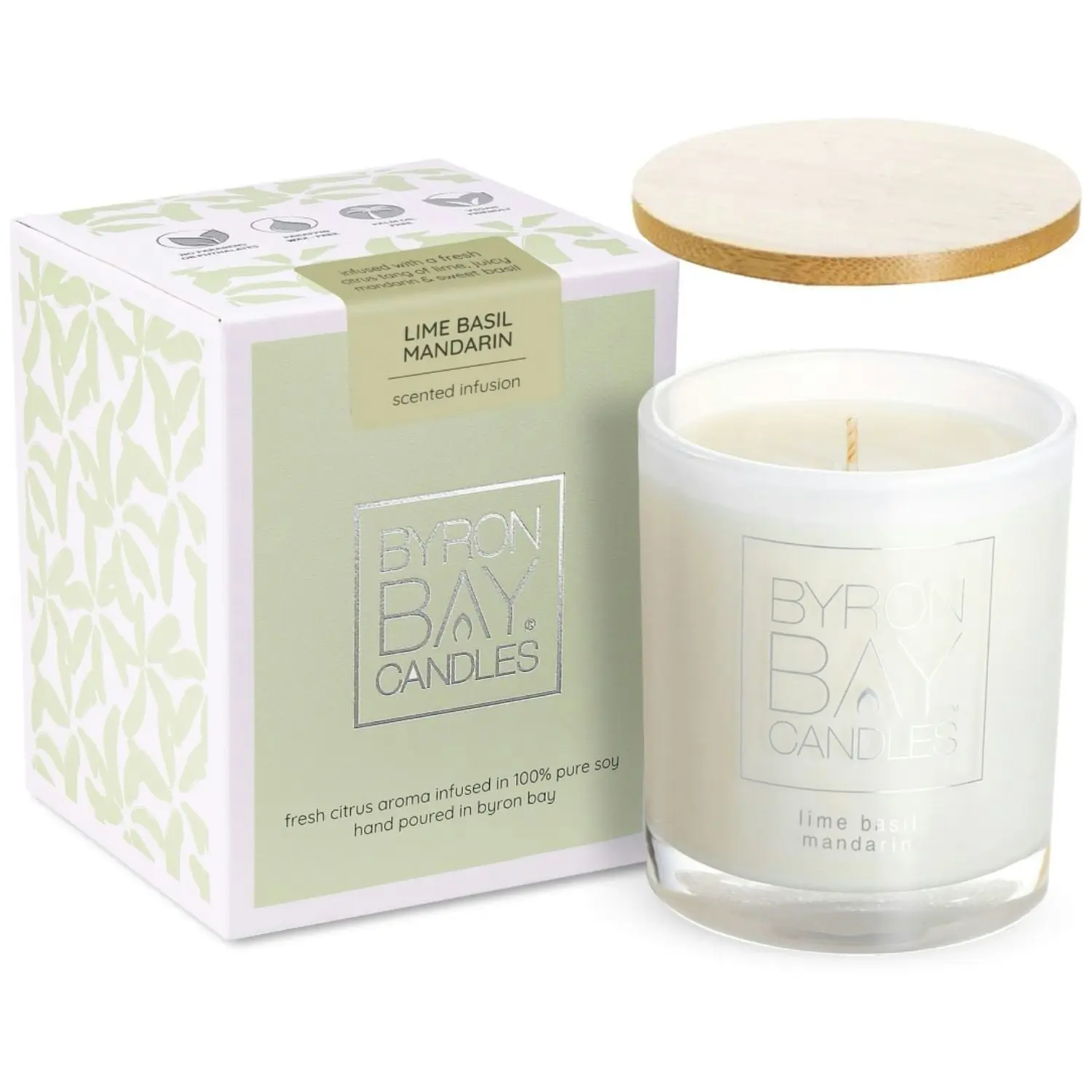 Byron Bay Candles | Scented Pure Soy Candle And Refill Candle Twin Gift Set