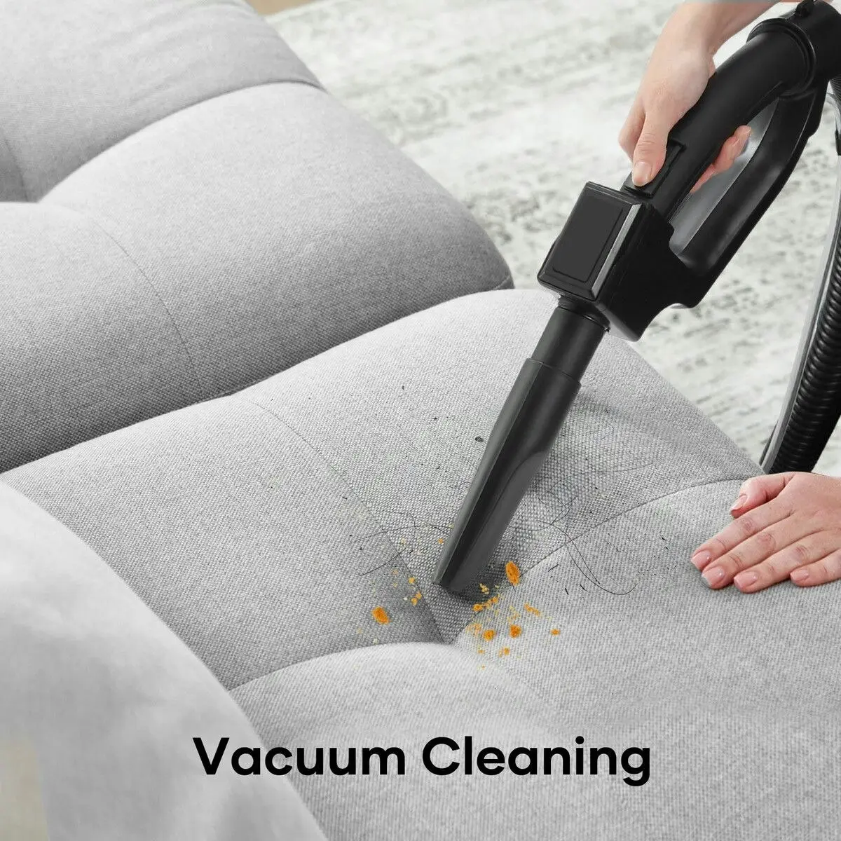 Maxkon 5in1 Carpet Cleaner Vacuum Floor Sofa Wet and Dry Vac Mop Cleaning Machine Portable Smart with Wheels