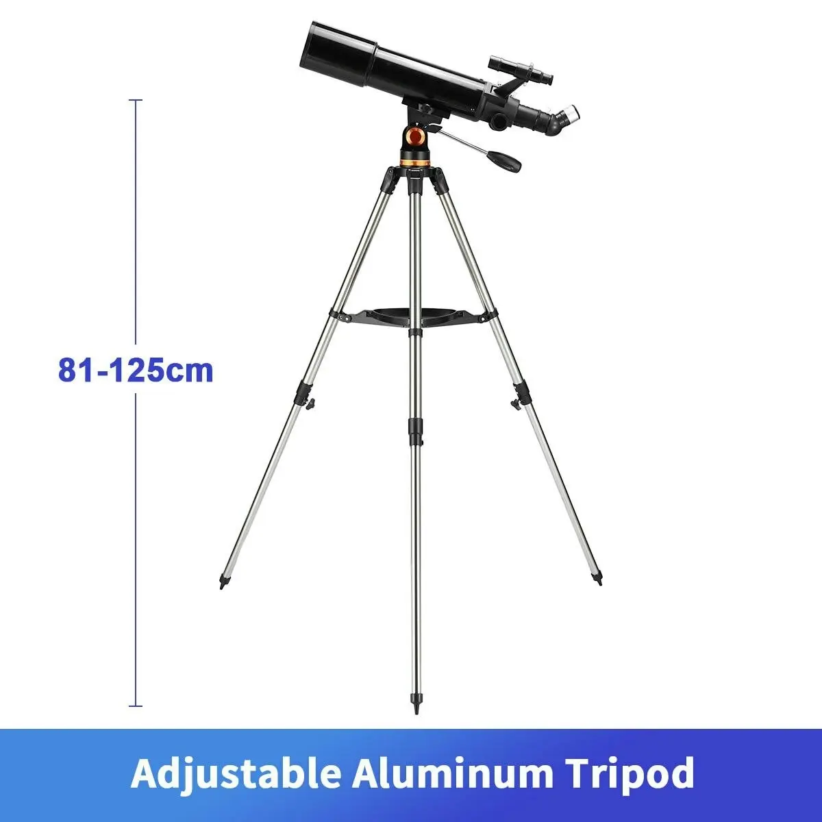 Ausway 50080 Monocular Astronomical Telescope Space Outdoor with Tripod and Backpack