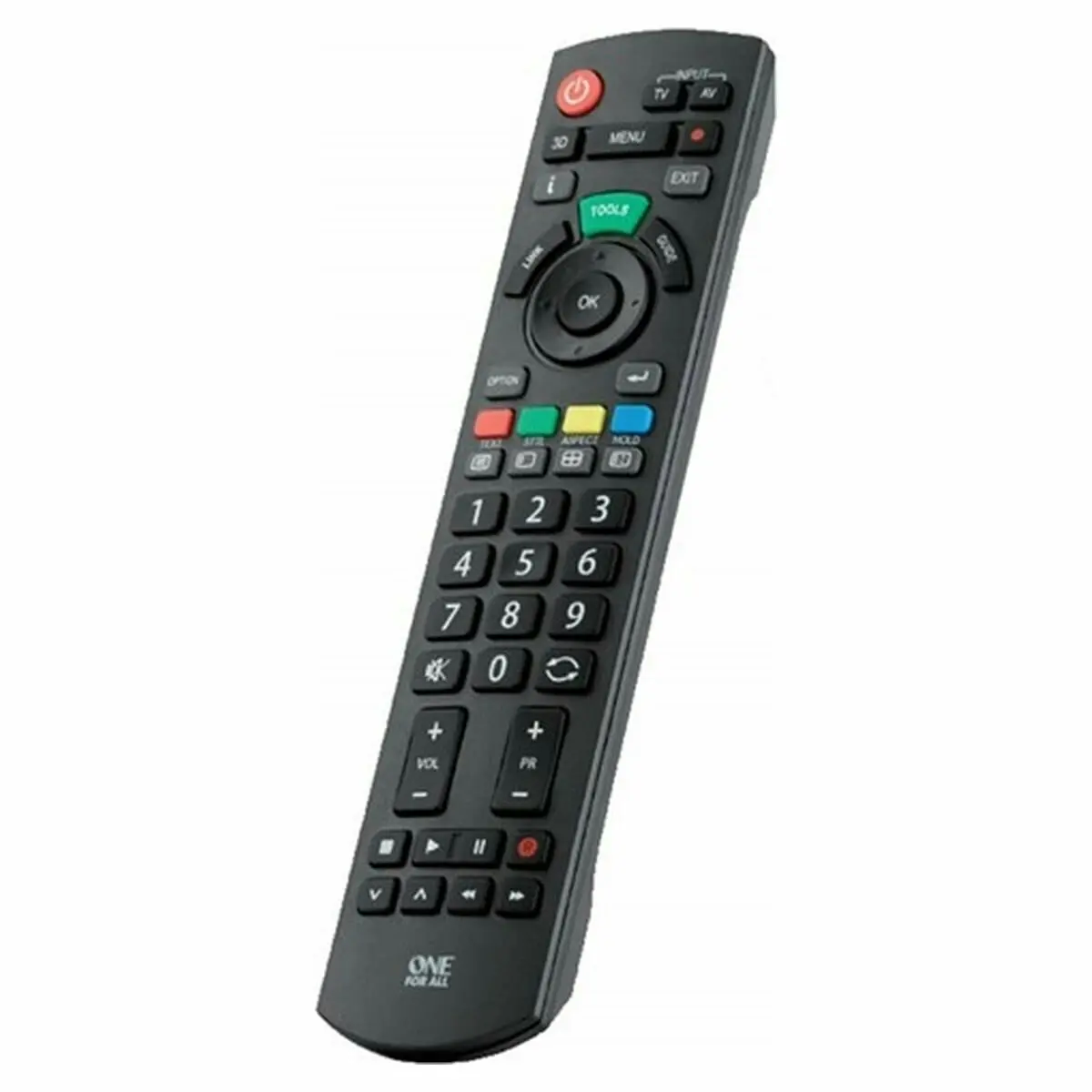 One For All Panasonic Replacement Remote Control Twin Pack