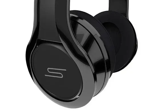 SMS Audio STREET by 50 Wired DJ Headphones - Shadow Black