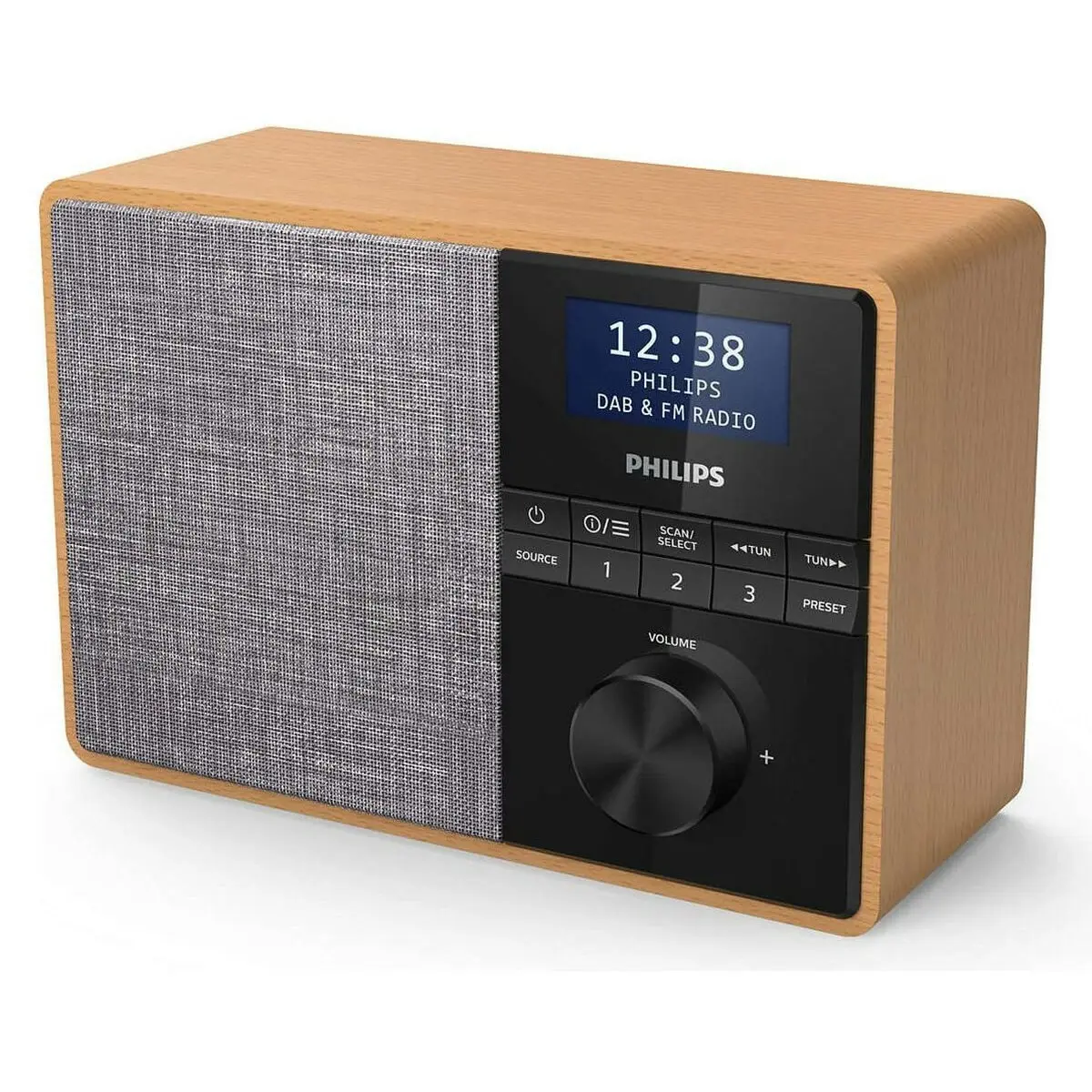 Philips Alarm Clock Radio DAB+ and Bluetooth