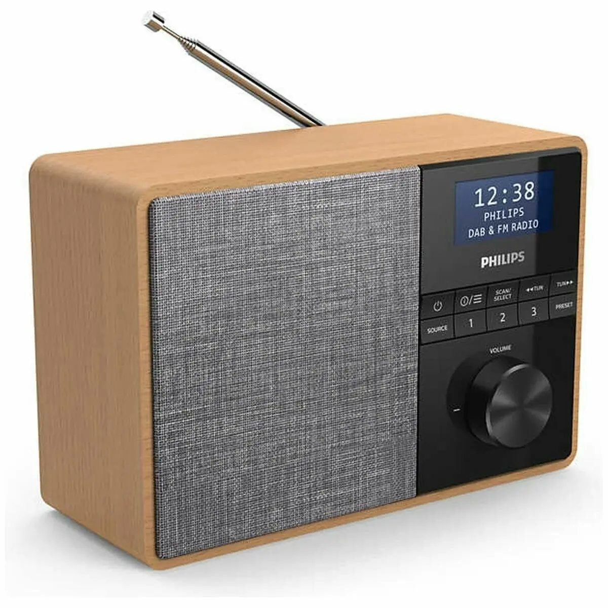 Philips Alarm Clock Radio DAB+ and Bluetooth