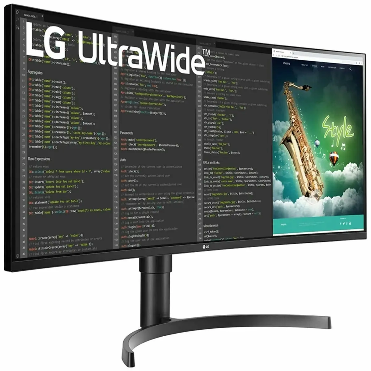 LG 35 Inch UltraWide QHD HDR VA Curved Monitor