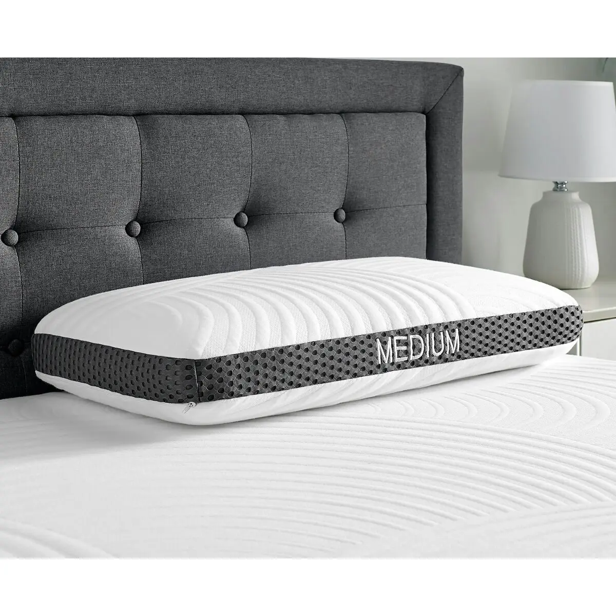 Universe Bed Co . Medium Profile Memory Foam Queen Pillow