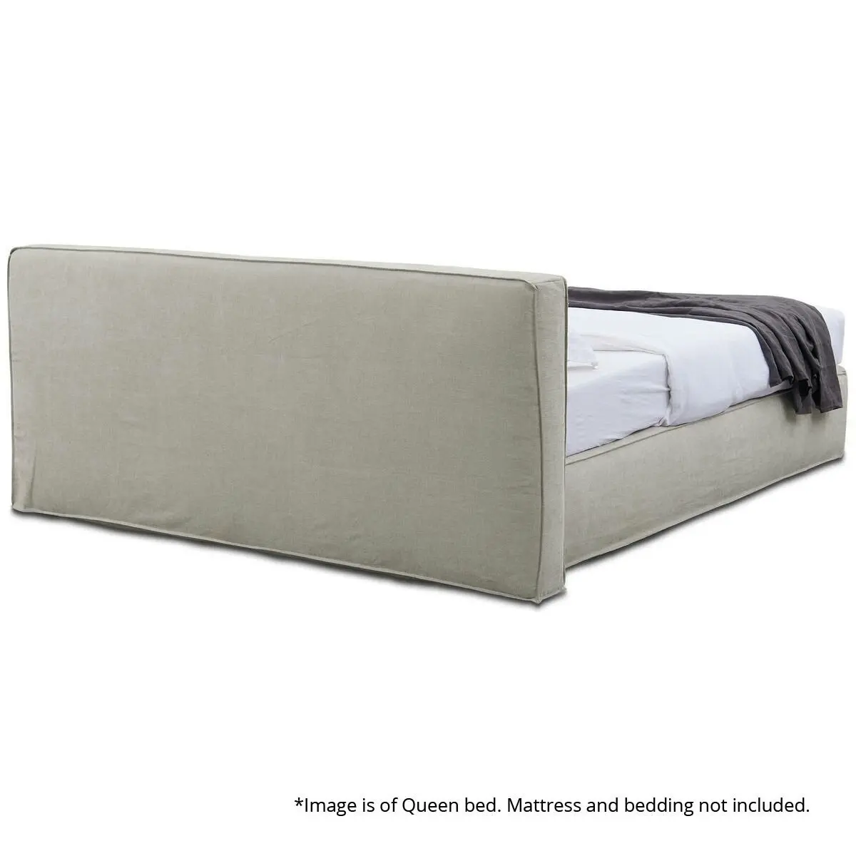 Kalona MONTEVERDE King Bed Base & Bedhead Pearl