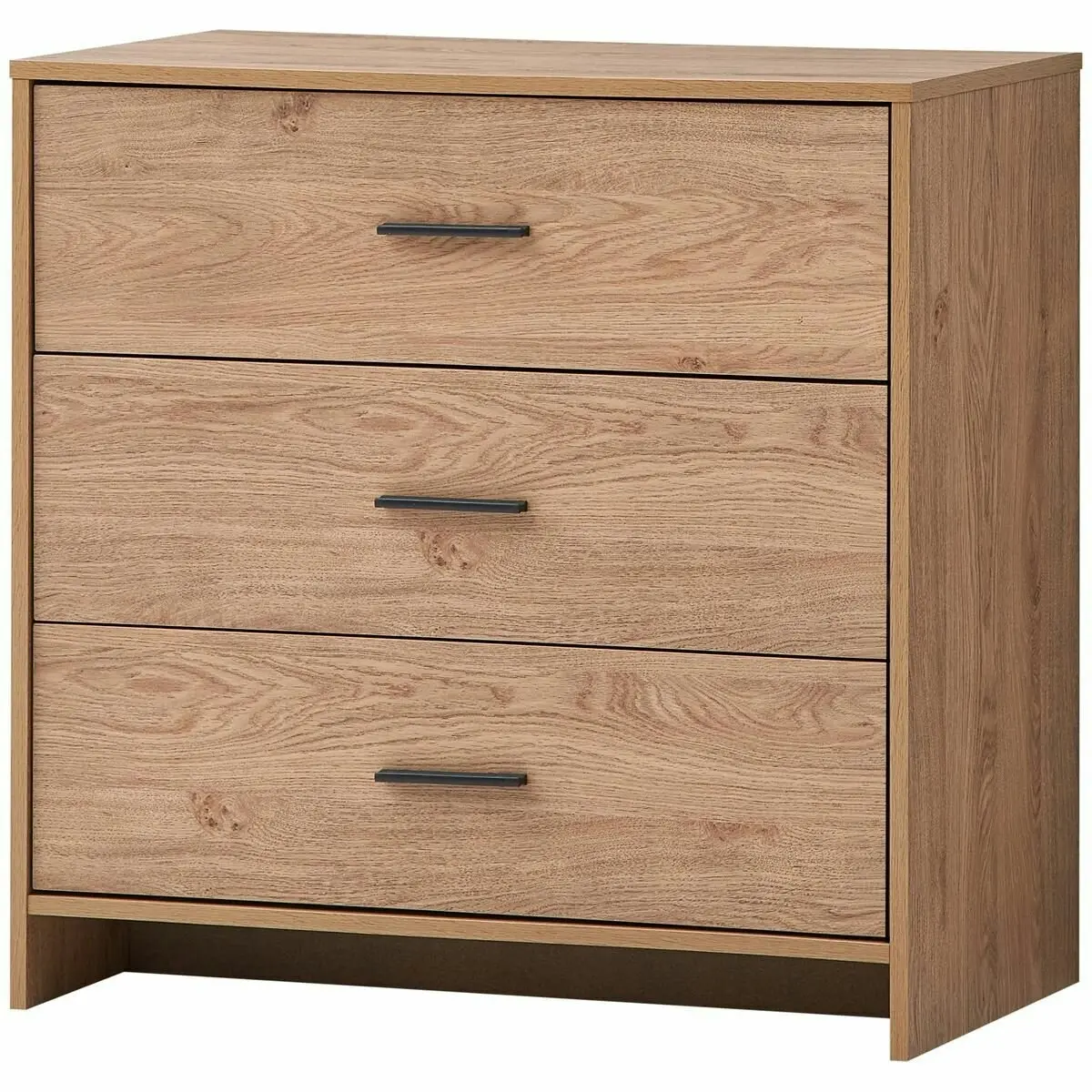 Ostro Furniture Ostro Cody Three Drawer Lowboy Mid Tone Oak