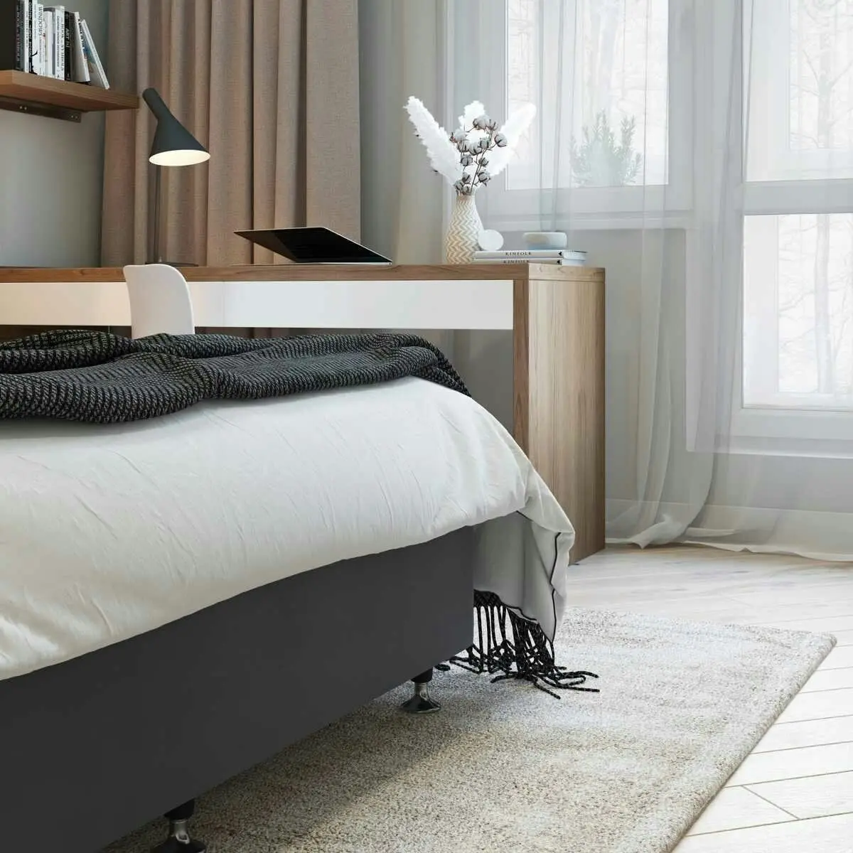 A.H. Beard Domino Oslo Medium King Mattress