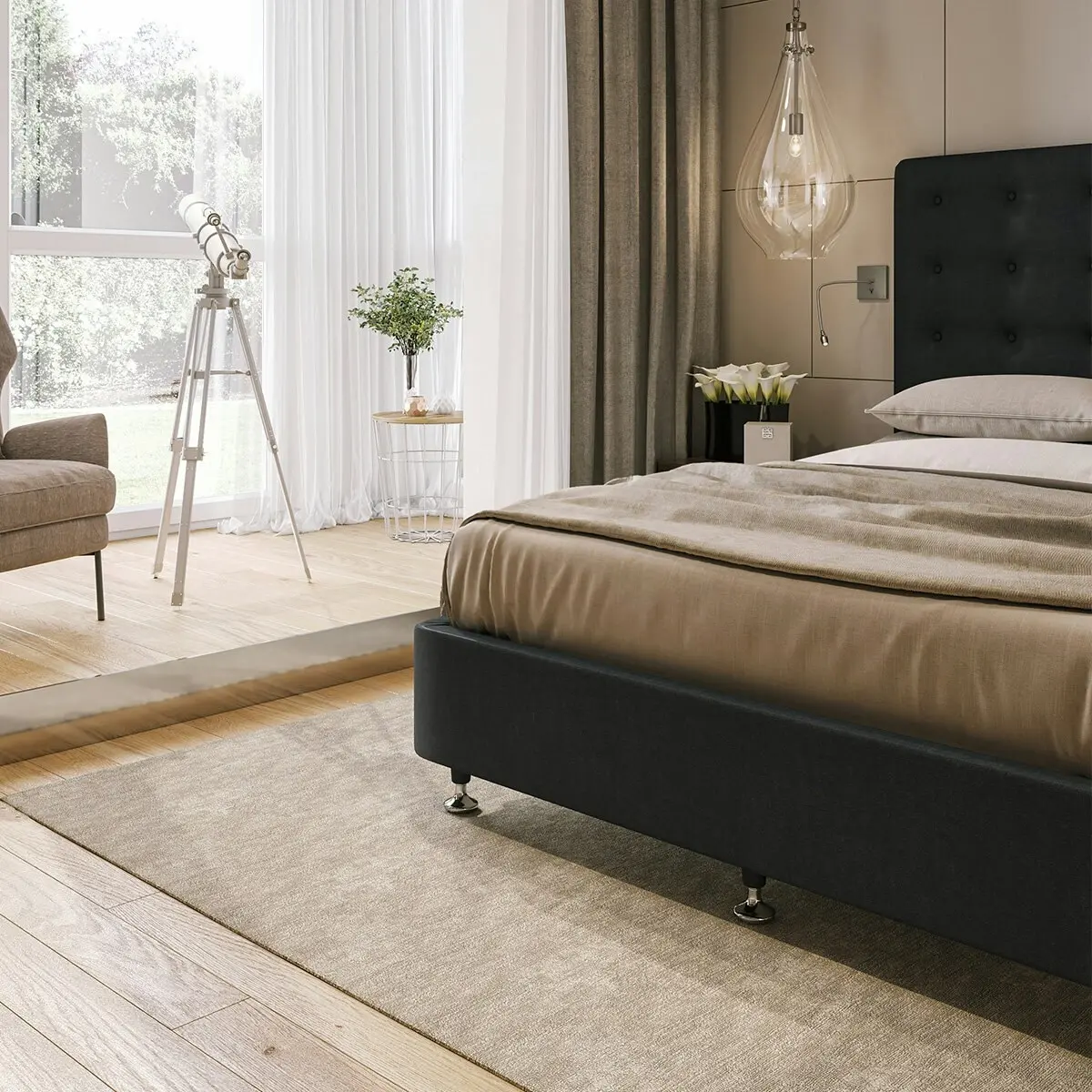 A.H. Beard Domino Antwerp Plush King Mattress