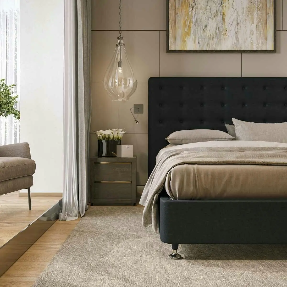 A.H. Beard Domino Antwerp Firm Queen Mattress