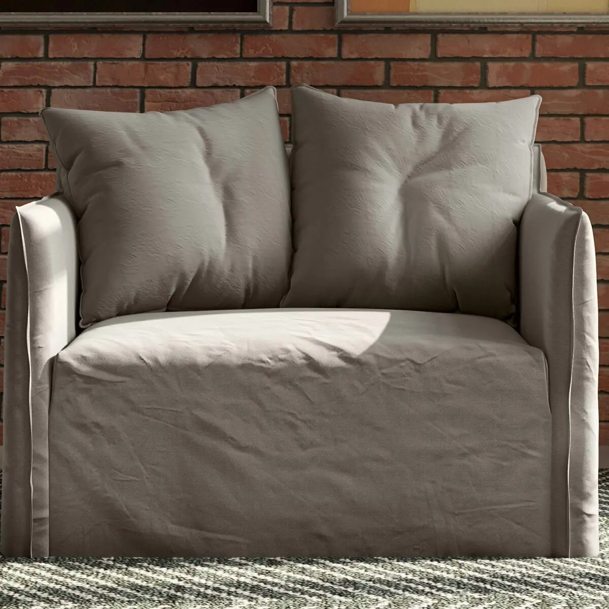 Kalona KAUAI Two Seater Sofa Coal