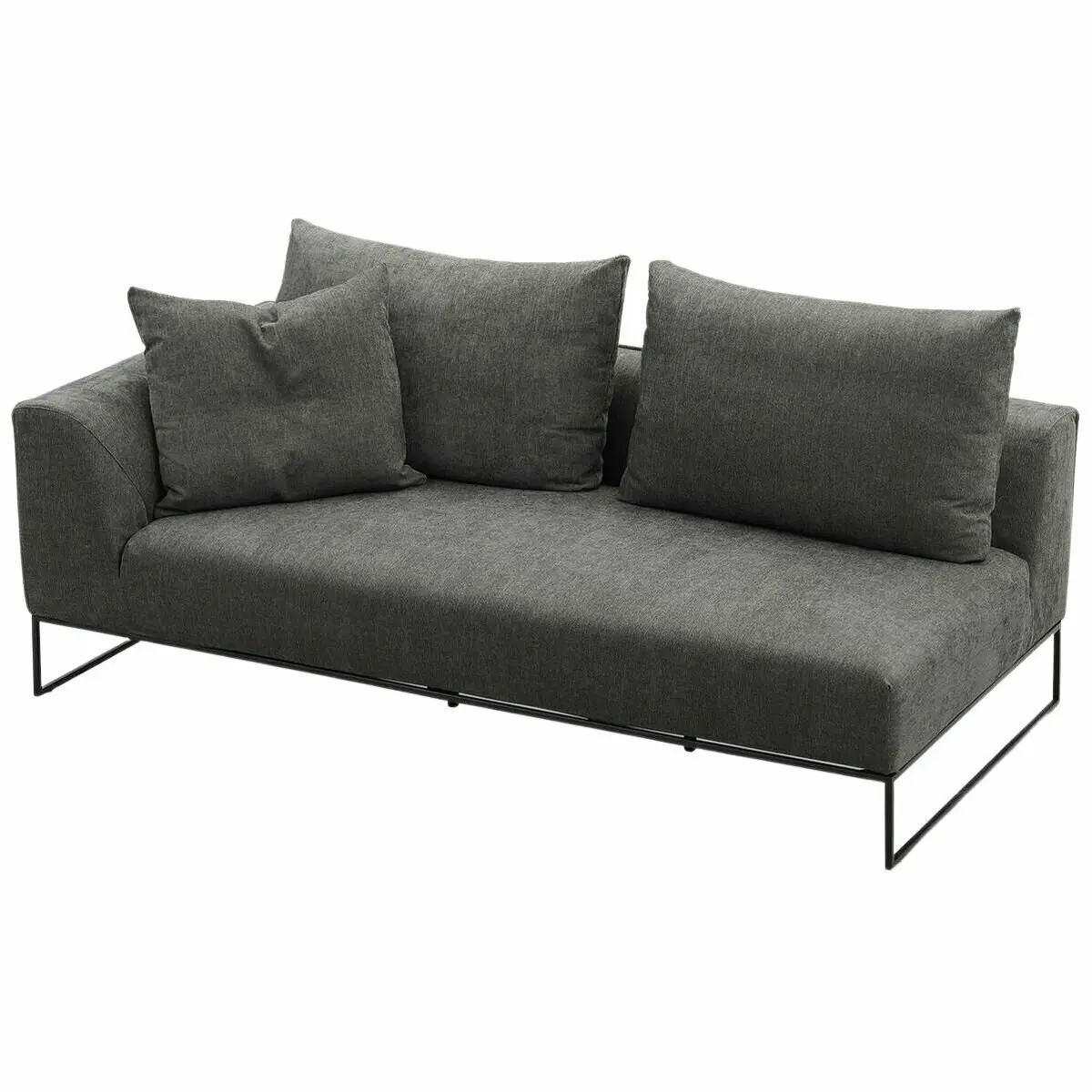 Kalona Vaeroy Modular Four Seater Right Facing Sofa Pewter