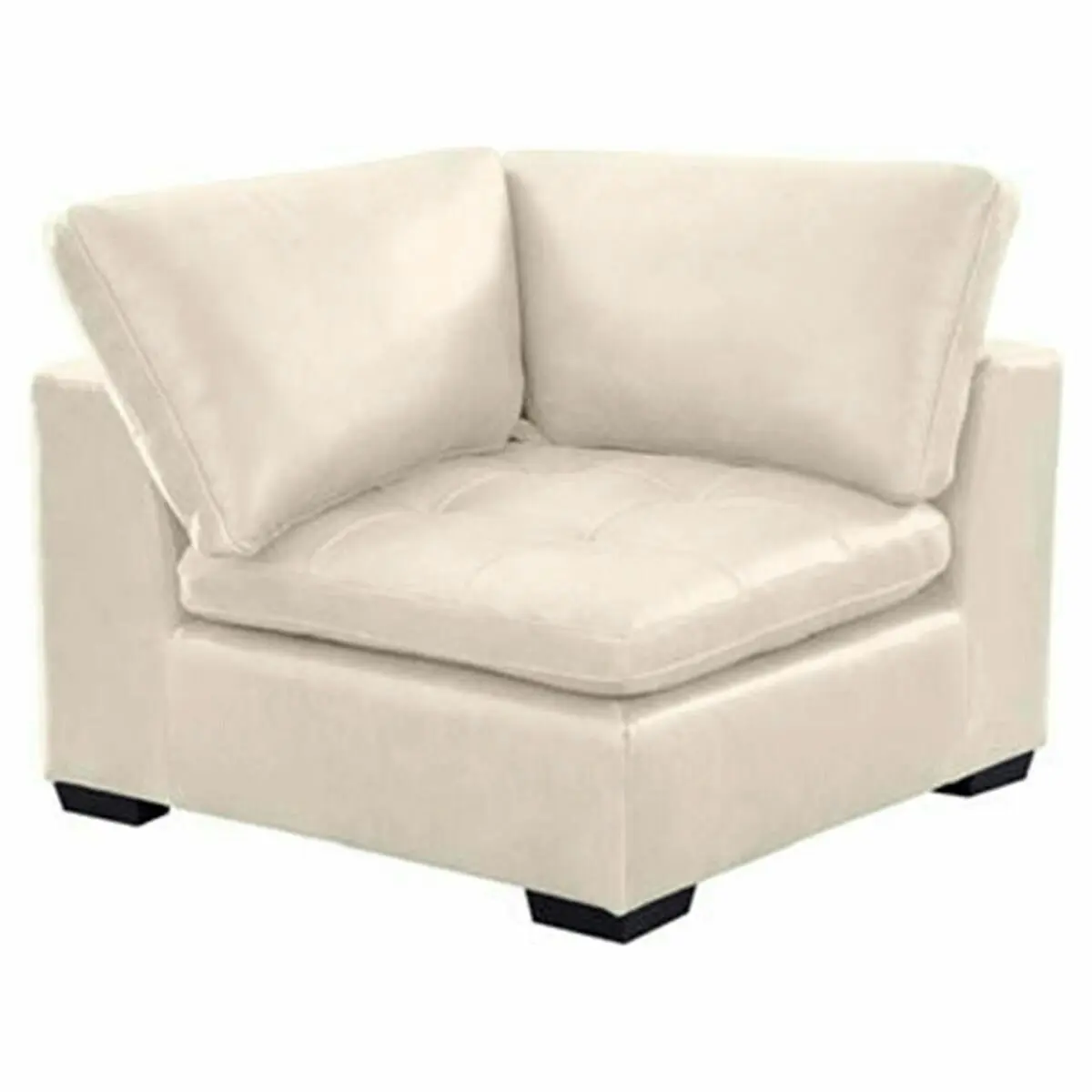 Kalona Milan Three Seater White Leather Lounge