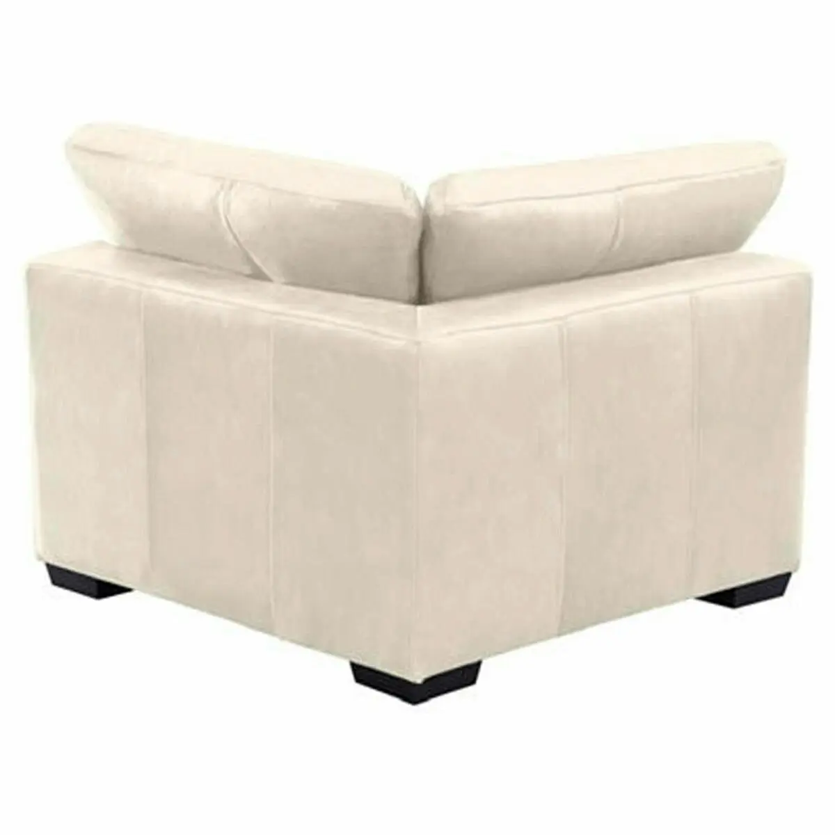 Kalona Milan Three Seater White Leather Lounge