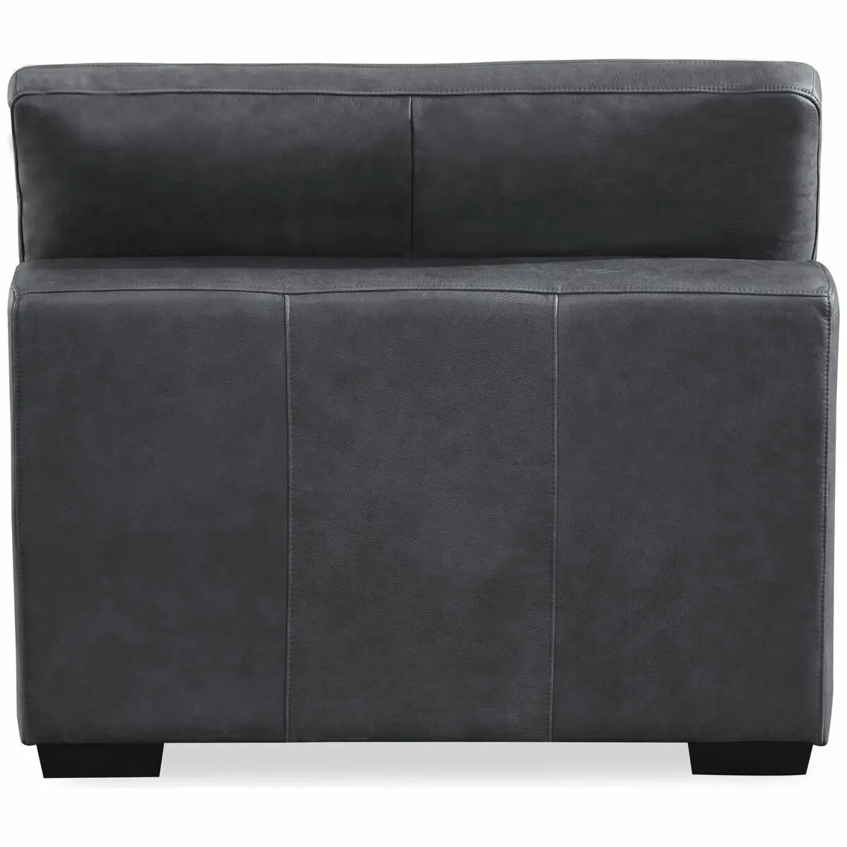 Kalona Milan Three Seater Charcoal Leather Lounge