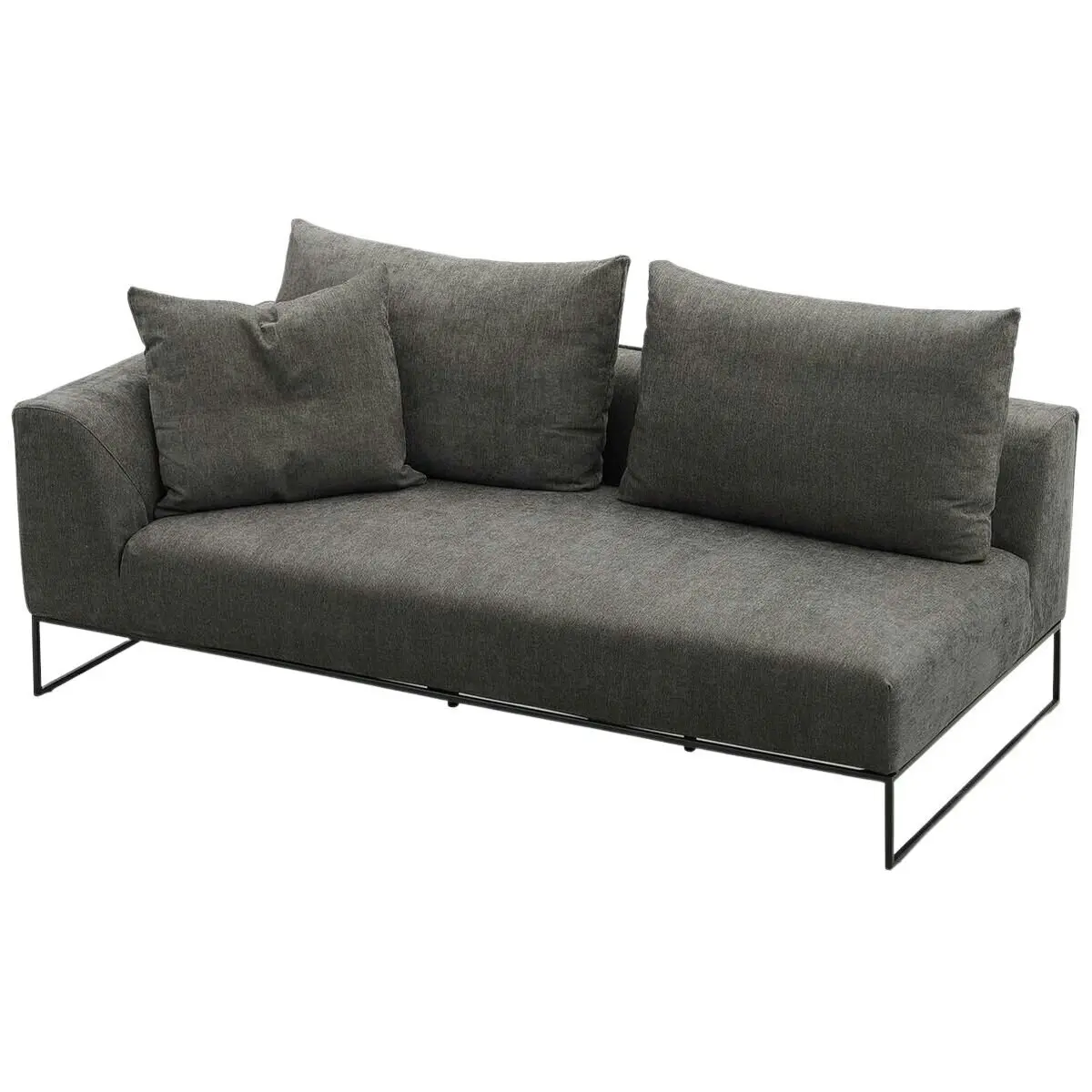 Kalona Vaeroy Modular Six Seater Left Facing Sofa Pewter