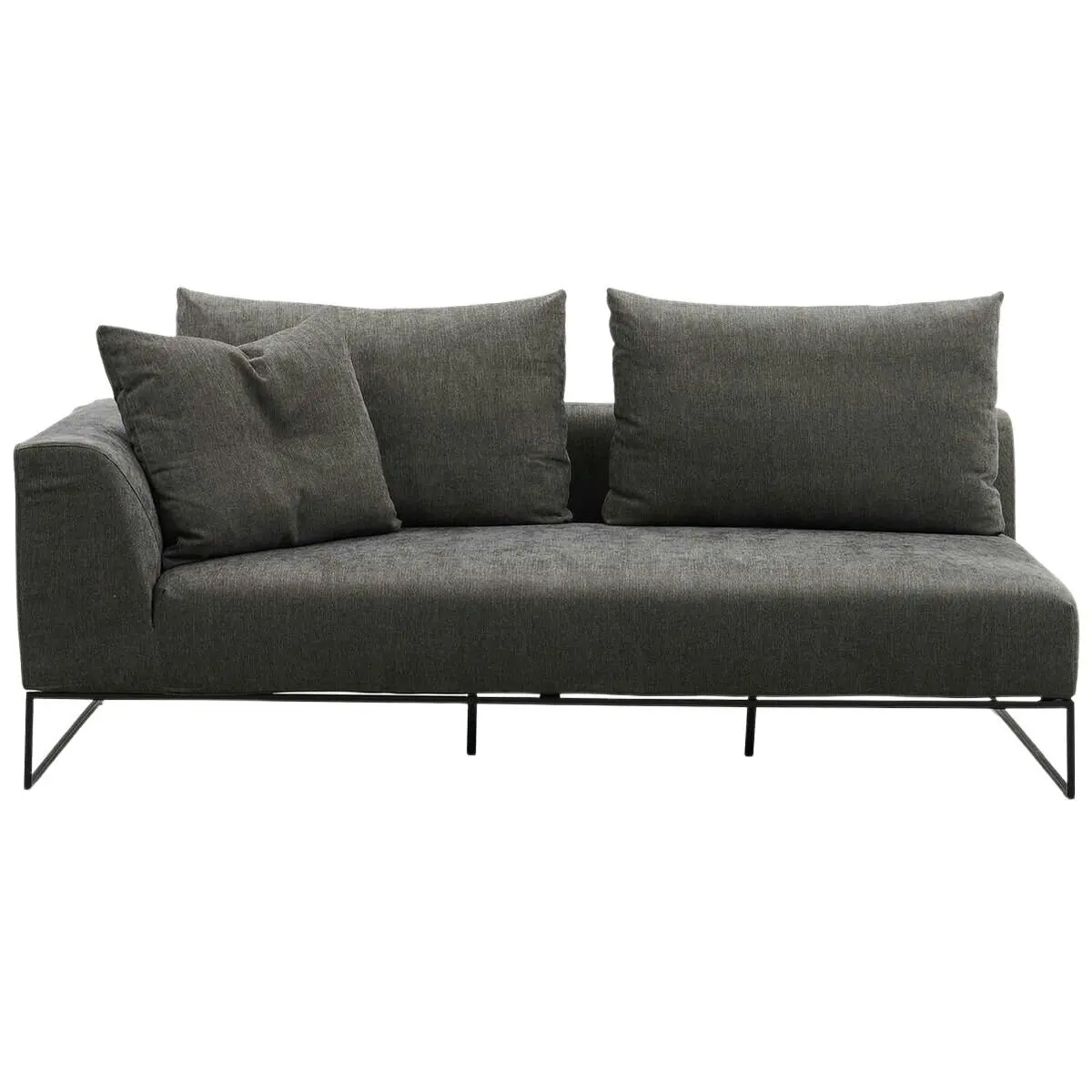 Kalona Vaeroy Modular Six Seater Left Facing Sofa Pewter