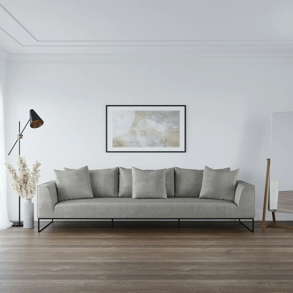 Kalona VAEROY Four Seater Sofa Cloud