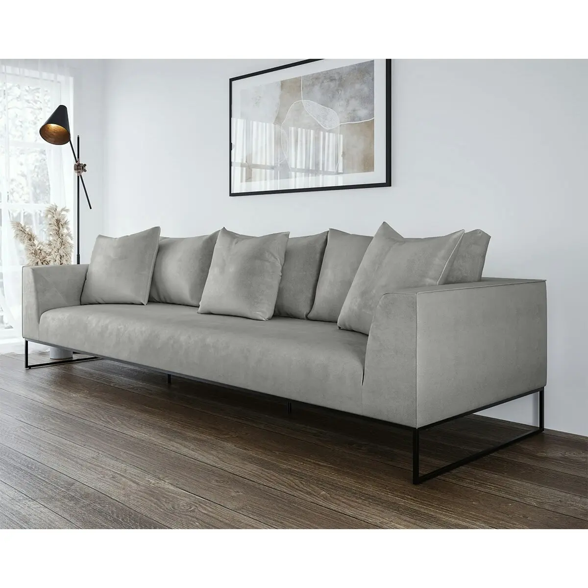 Kalona VAEROY Four Seater Sofa Cloud