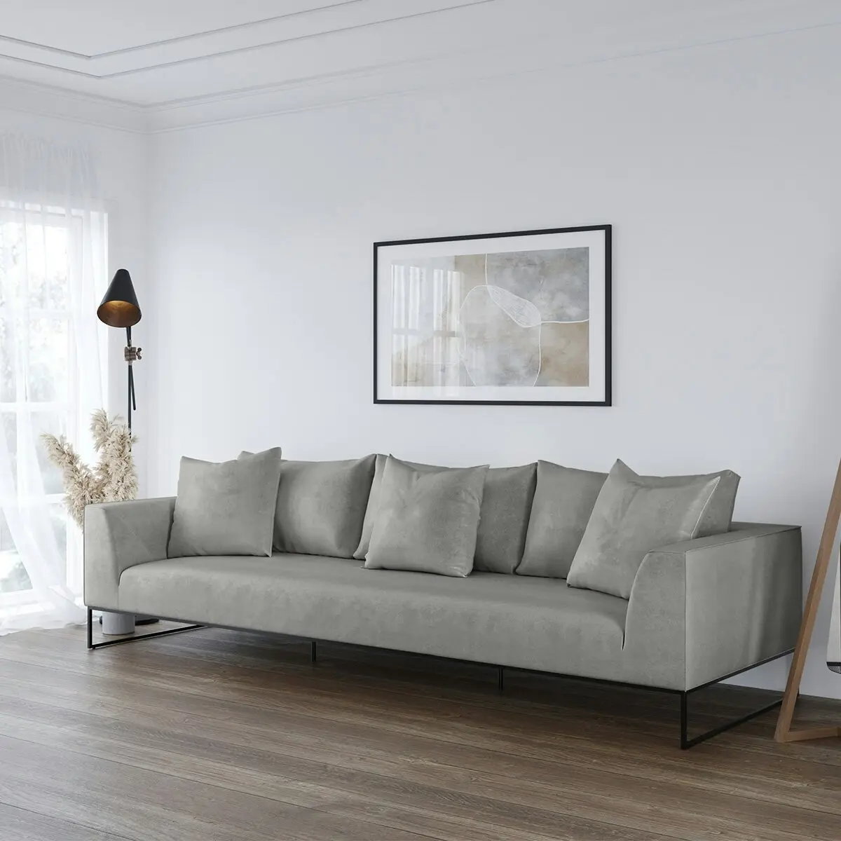 Kalona VAEROY Four Seater Sofa Cloud