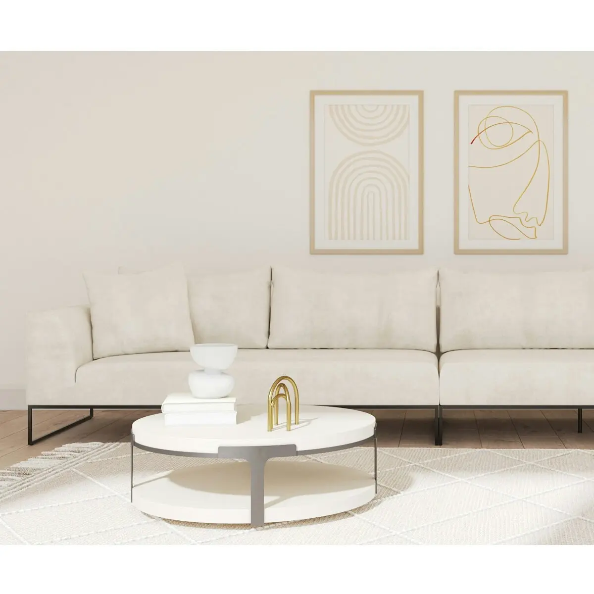 Kalona VAEROY Modular Sofa Pearl